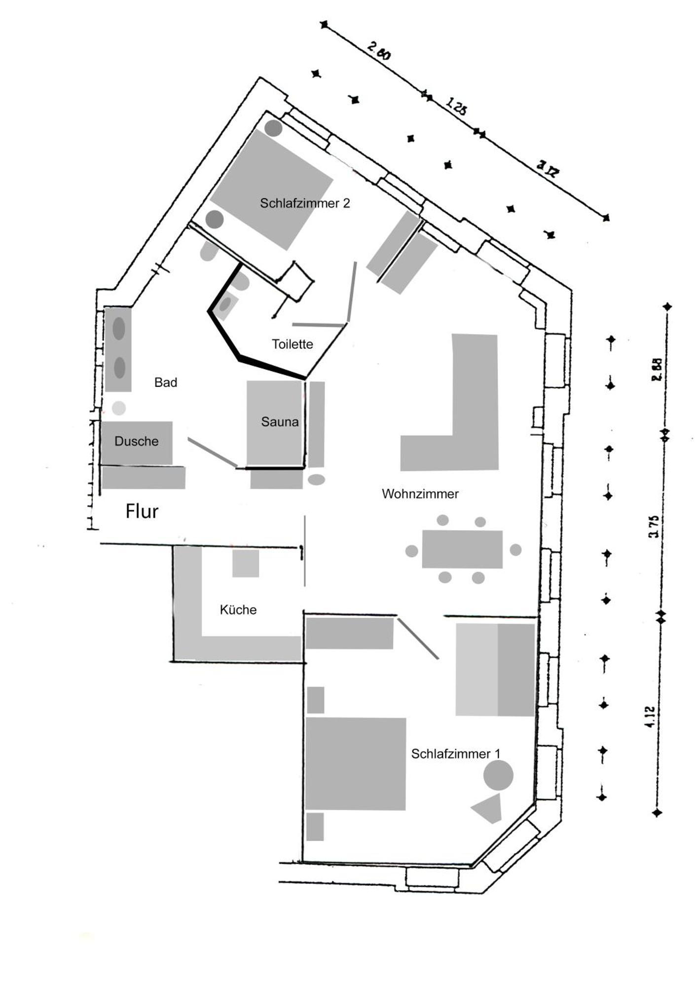 Apartment Kronprinz Zentral Mit Infrarot-Sauna 아이제나흐 외부 사진